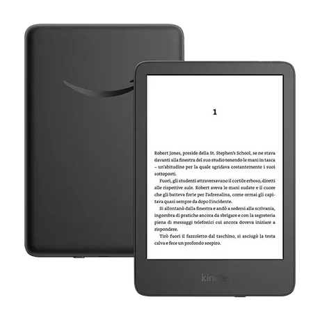Amazon Kindle, 15,2 cm (6"), 16 GB, USB Typ-C, Schwarz, Magnesium, Recycelbarer Kunststoff, Lithium-Ion (Li-Ion) Handy24- Handy24