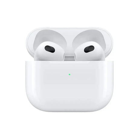 Apple AirPods (3. Generation) mit Lightning Ladecase, Kabellos, Anrufe/Musik, Kopfhörer, Weiß Apple- Handy24