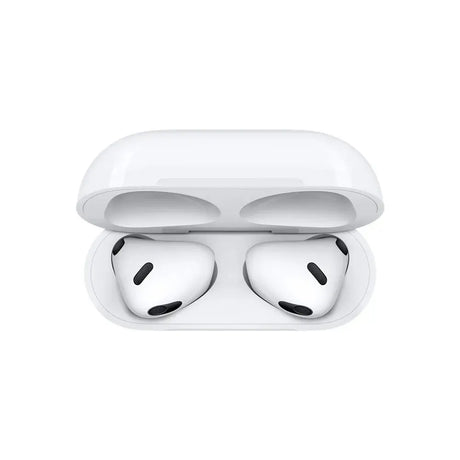 Apple AirPods (3. Generation) mit Lightning Ladecase, Kabellos, Anrufe/Musik, Kopfhörer, Weiß Apple- Handy24