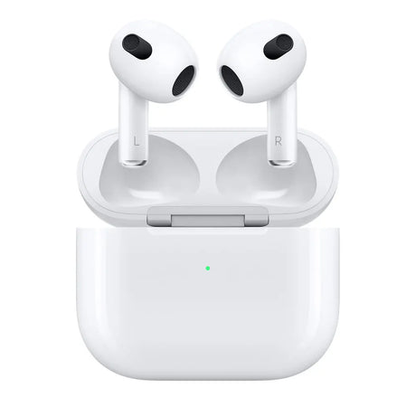 Apple AirPods (3. Generation) mit Lightning Ladecase, Kabellos, Anrufe/Musik, Kopfhörer, Weiß Apple- Handy24