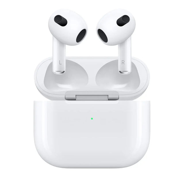 Apple AirPods (3. Generation) mit Lightning Ladecase, Kabellos, Anrufe/Musik, Kopfhörer, Weiß Apple- Handy24