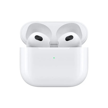 Apple AirPods (3. Generation) mit Lightning Ladecase, Kabellos, Anrufe/Musik, Kopfhörer, Weiß Apple- Handy24