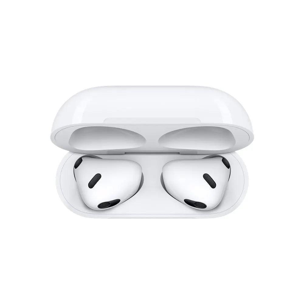 Apple AirPods (3. Generation) mit Lightning Ladecase, Kabellos, Anrufe/Musik, Kopfhörer, Weiß Apple- Handy24