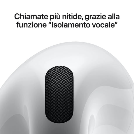 Apple AirPods (4. Generation) AirPods 4, Kabellos, Anrufe/Musik/Sport/Alltag, Kopfhörer, Weiß Apple- Handy24