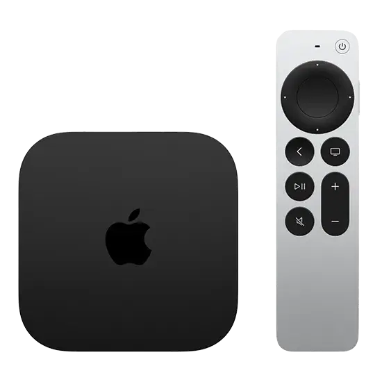 Apple TV 4K, 3. Generation, 64GB, WiFi, Schwarz Handy24- Handy24