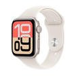 Apple Watch SE 3 (2025), GPS, 44mm, Starlight Aluminium, Sport Band S/M, Starlight Handy24- Handy24