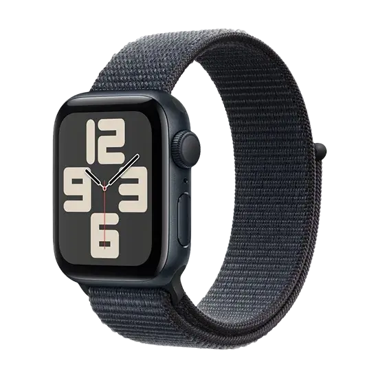 Apple Watch SE2 (2024), GPS, 40mm, Midnight Aluminium, Sport Loop, Midnight Handy24- Handy24