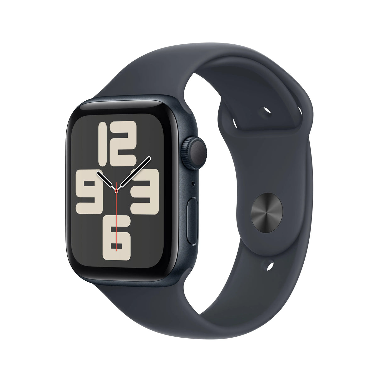 Apple Watch SE2 (2024), GPS, 44mm, Midnight Aluminium, Sport Band S/M, Midnight Handy24- Handy24