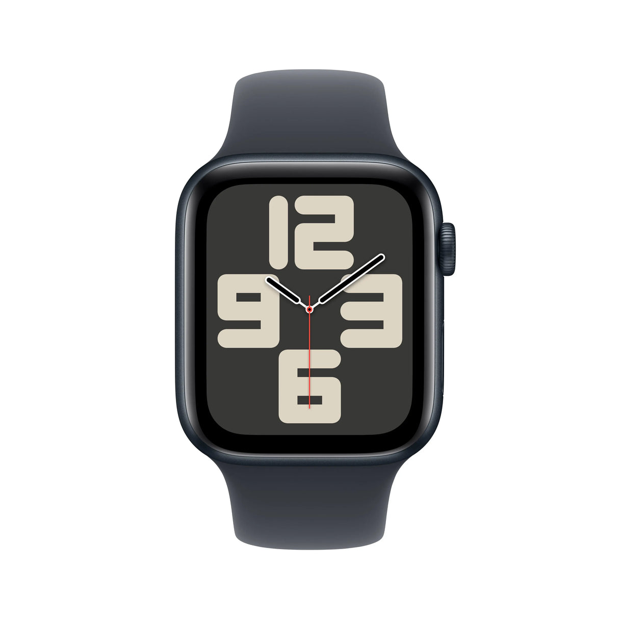 Apple Watch SE2 (2024), GPS, 44mm, Midnight Aluminium, Sport Band S/M, Midnight Handy24- Handy24