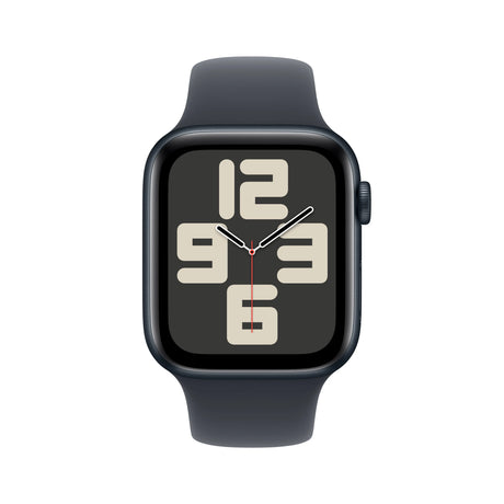 Apple Watch SE2 (2024), GPS, 44mm, Midnight Aluminium, Sport Band S/M, Midnight Handy24- Handy24