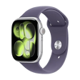 Apple Watch Series 11 (2025), GPS, 46mm, Silver Aluminium, Sport Band M/L, Purple Fog Handy24- Handy24