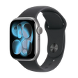 Apple Watch Series 11 (2025). GPS, 42mm, Space Grey Aluminium Case, Sport Band S/M, Schwarz Handy24- Handy24