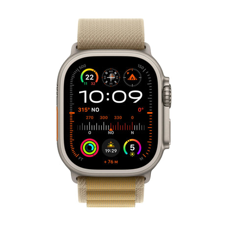 Apple Watch Ultra 2 GPS+ Cellular mit Alpine Loop M, Titan natur