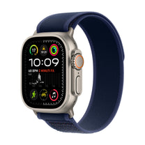 Apple Watch Ultra 2 (2024) LTE 49mm mit Loop S/M - Blue, Natur Titan