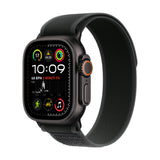 Apple Watch Ultra 2 (2024) LTE Titan Schwarz Trail Loop Schwarz S/M