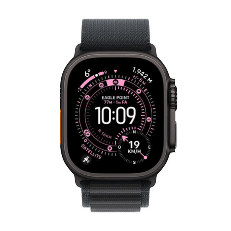 Apple Watch Ultra 3 Cell Black Tit Alp Loop - S