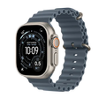 Apple Watch Ultra 3 (2025), 5G, 49mm, Natural Titanium, Ocean Band, Anchor Blue Handy24- Handy24