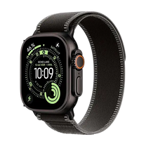 Apple Watch Ultra 3, 5G, 49mm, Black Titanium, Trail Loop S/M, Black/Charcoal