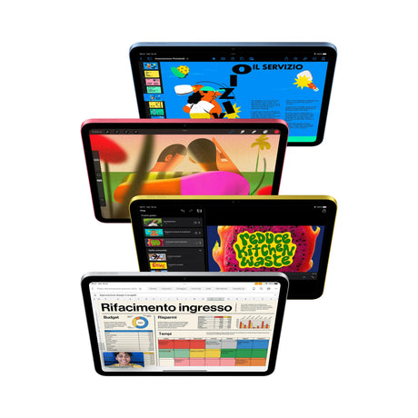 Apple iPad (10.9), 10. Generation, 27,7 cm, 2360 x 1640 Pixel, 64 GB, iPadOS 16, 477 g, Silber Apple- Handy24