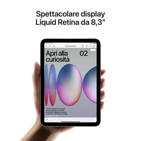 Apple iPad mini 7th gen, 21,1 cm (8.3"), 2266 x 1488 Pixel, 128 GB, iPadOS 18, 293 g, Grau Handy24- Handy24