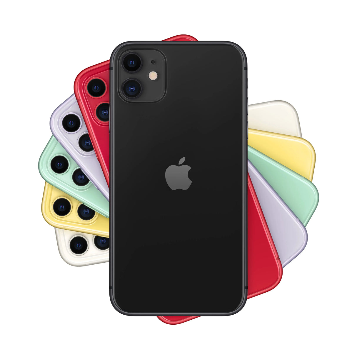 Apple iPhone 11, 15,5 cm (6.1"), 1792 x 828 Pixel, 64 GB, 12 MP, iOS 13, Schwarz Apple- Handy24