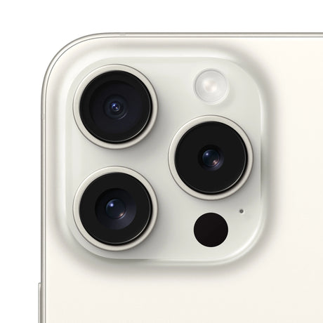 Apple iPhone 15 Pro , 15,5 cm (6.1"), 2556 x 1179 Pixel, 512 GB, 48 MP, iOS 17, Titan, Weiß Apple- Handy24