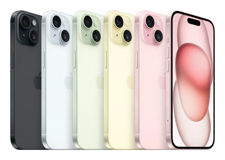 Apple iPhone 15 , 15,5 cm (6.1"), 2556 x 1179 Pixel, 128 GB, 48 MP, iOS 17, Schwarz Apple- Handy24