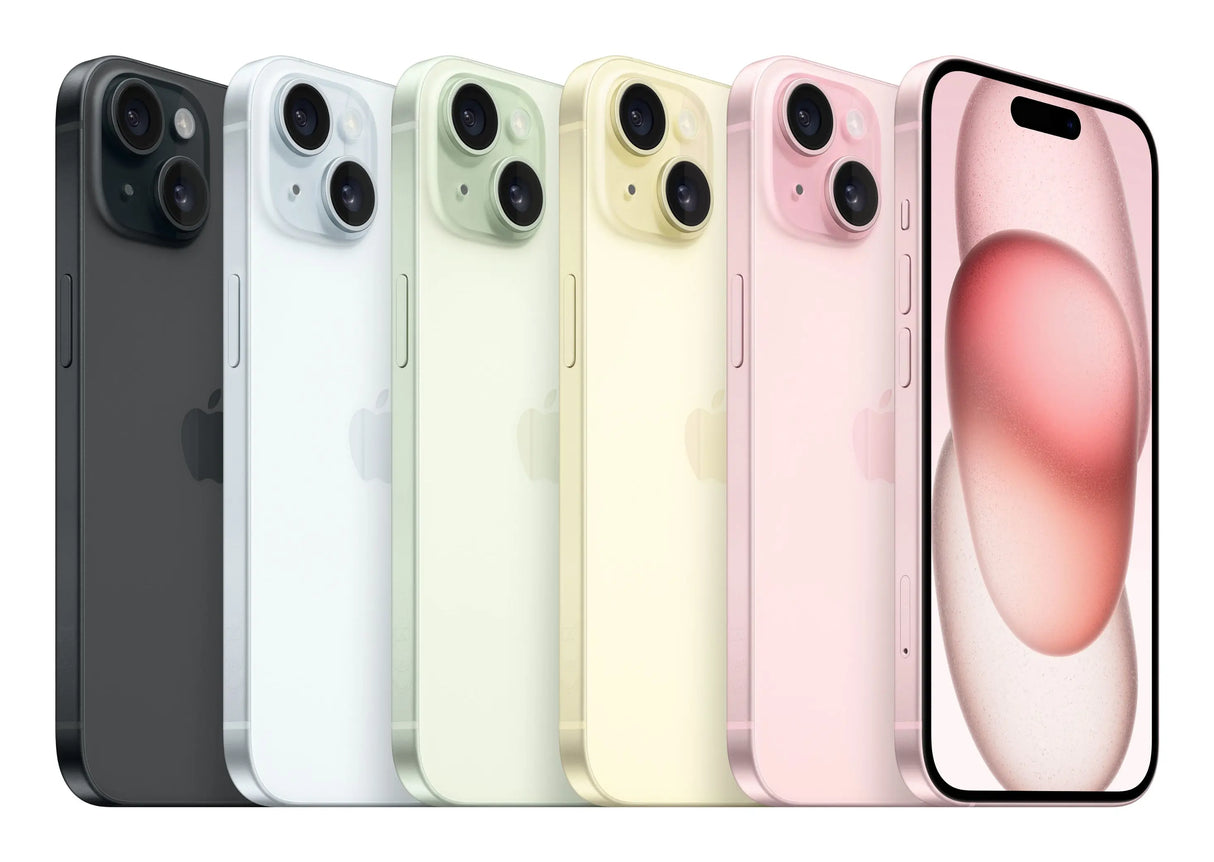 Apple iPhone 15 , 15,5 cm (6.1"), 2556 x 1179 Pixel, 256 GB, 48 MP, iOS 17, Schwarz Apple- Handy24