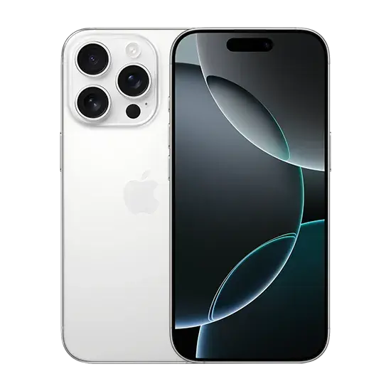 Apple iPhone 16 Pro, 16 cm (6.3"), 2622 x 1206 Pixel, 128 GB, 48 MP, iOS 18, White Titanium Apple- Handy24