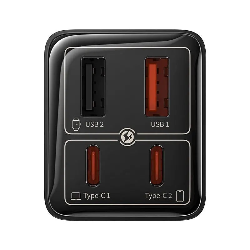 Baseus 65W Pro Fast Charger GaN6 -  Schwarz Handy24- Handy24