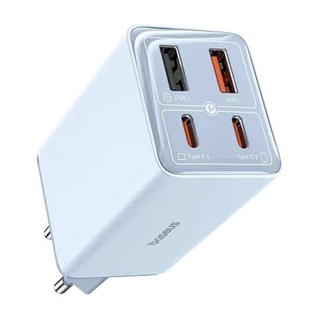 Baseus Netzladegerät GaN6 Pro 2xUSB-C 2xUSB 65W, Blau Handy24- Handy24