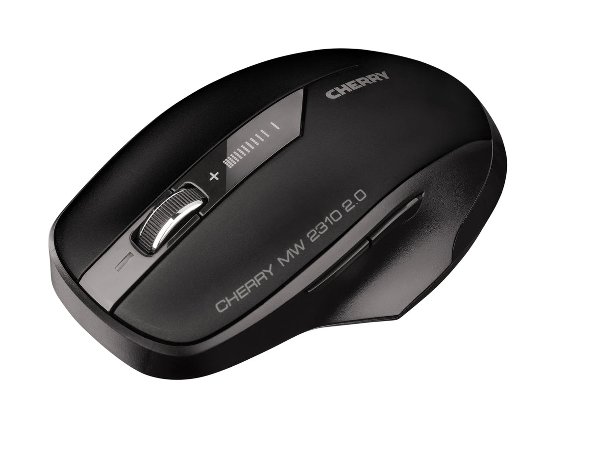 Cherry MW 2310 2.0 Kabellose Maus, Schwarz, USB, Beidhändig, Optisch, RF Wireless, 2400 DPI, Schwarz Handy24- Handy24