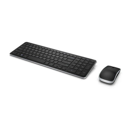 Dell KM714, Volle Größe (100%), Kabellos, RF Wireless, QWERTZ, Schwarz, Maus enthalten