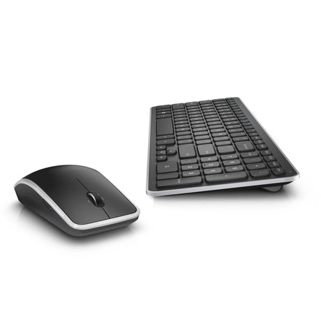 Dell KM714, Volle Größe (100%), Kabellos, RF Wireless, QWERTZ, Schwarz, Maus enthalten
