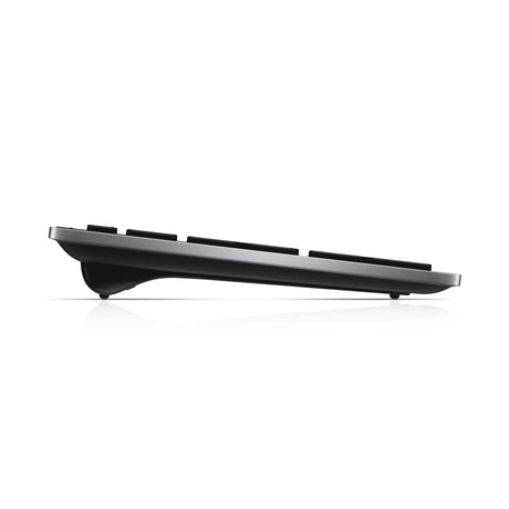 Dell KM714, Volle Größe (100%), Kabellos, RF Wireless, QWERTZ, Schwarz, Maus enthalten