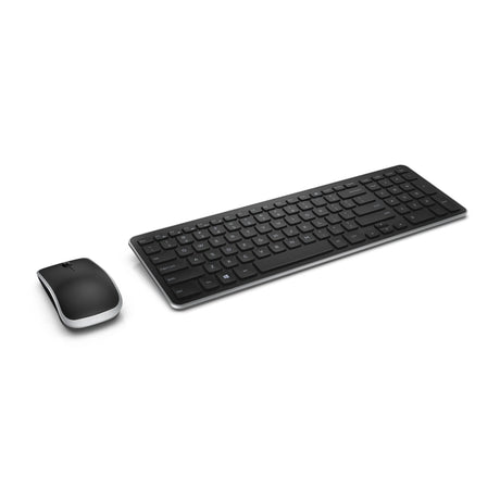 Dell KM714, Volle Größe (100%), Kabellos, RF Wireless, QWERTZ, Schwarz, Maus enthalten