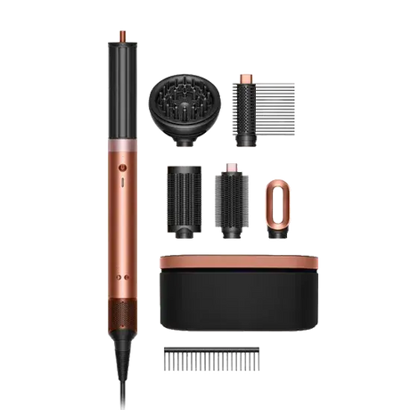 Dyson Airwrap Co-anda2x Multi-styler and Dryer with Diffuser HS09 - Amber Silk (Gift Edition)