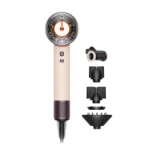 Dyson Supersonic Nural, 13,3 l/s, 28 °C, 100 °C, Pink, Roségold, 2,62 m, Malaysia