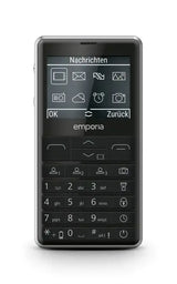 Emporia emporiaPRIME-LTE, Balken, Single SIM, 5,87 cm (2.31"), 2 MP, 1400 mAh, Schwarz