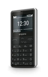 Emporia emporiaPRIME-LTE, Balken, Single SIM, 5,87 cm (2.31"), 2 MP, 1400 mAh, Schwarz
