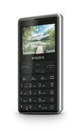 Emporia emporiaPRIME-LTE, Balken, Single SIM, 5,87 cm (2.31"), 2 MP, 1400 mAh, Schwarz