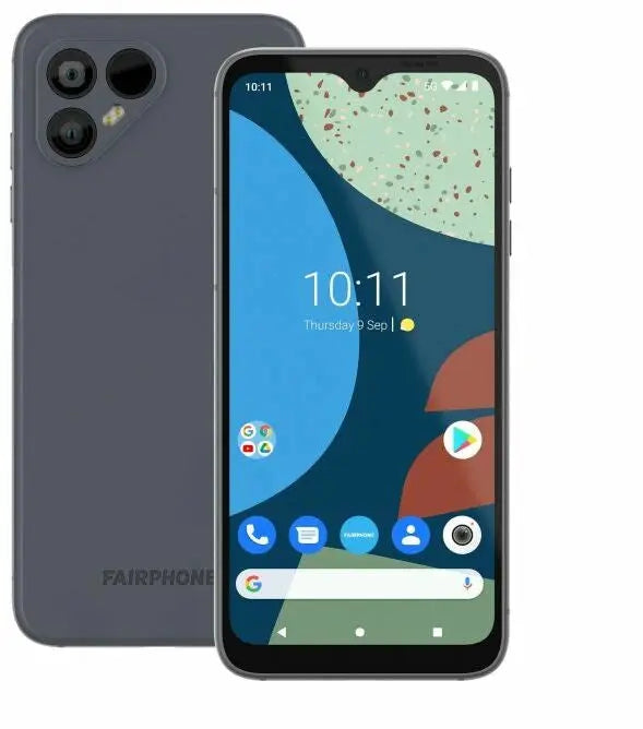 Fairphone 4, 5G, 16 cm (6.3"), 6 GB, 128 GB, 48 MP, Android 11, Grau Fairphone- Handy24