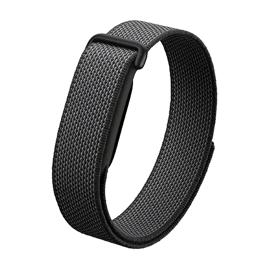 Fitbit Google Air, Obsidian, EU, Aktivitäts-Trackerarmband, Schwarz