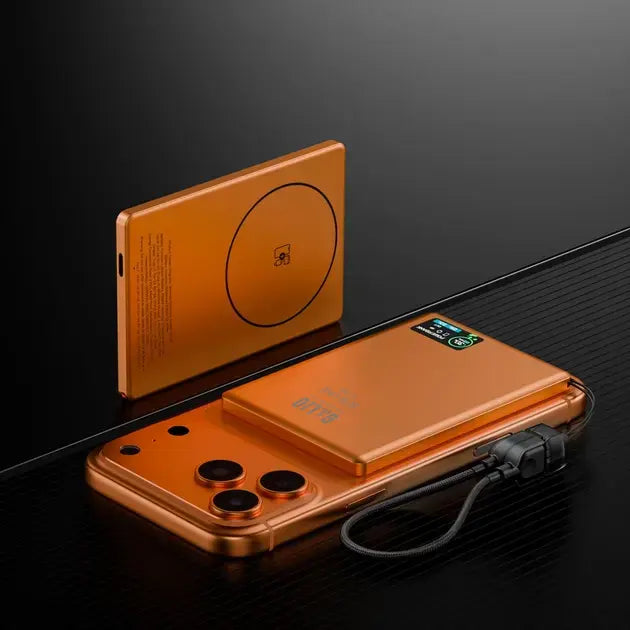 Galio Slim Line Ultra Powerbank, Cosmic Orange