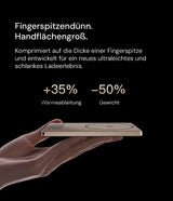 Galio Slim Line Ultra Powerbank, Cosmic Orange