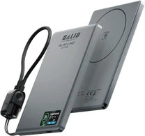 Galio slim line Ultra Powerbank, Tiefgrau Bower- Handy24