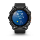 Garmin Fenix 8, 3,56 cm (1.4"), AMOLED, Touchscreen, 32 GB, WLAN, GPS