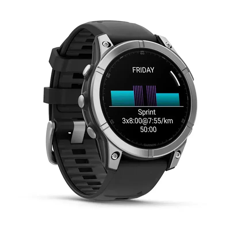 Garmin Fenix E, 3,3 cm (1.3"), AMOLED, Touchscreen, 16 GB, GPS, 76 g