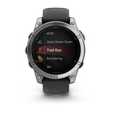 Garmin Fenix E, 3,3 cm (1.3"), AMOLED, Touchscreen, 16 GB, GPS, 76 g