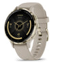 Garmin Venu 3S, 3,05 cm (1.2"), AMOLED, Touchscreen, WLAN, GPS, 40 g, French Grey/Softgold Handy24- Handy24